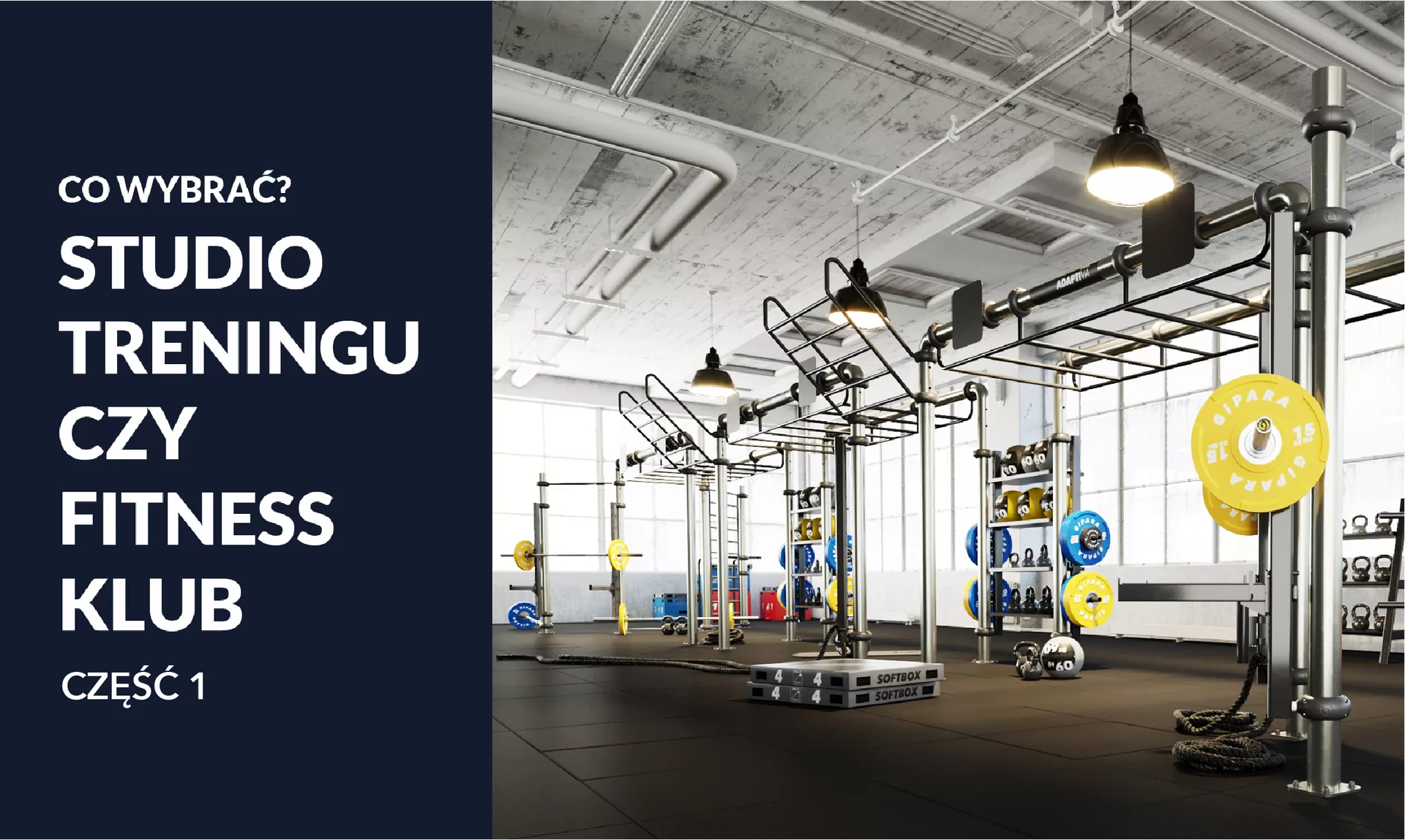 TPF - Co wybrać? Studio treningu czy Fitness klub? I część