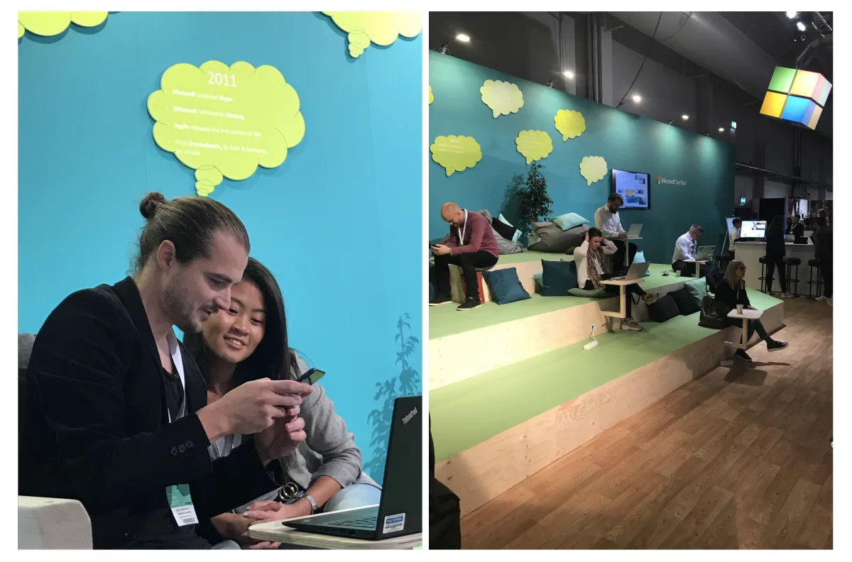 SportsArt at Microsoft Tech Days