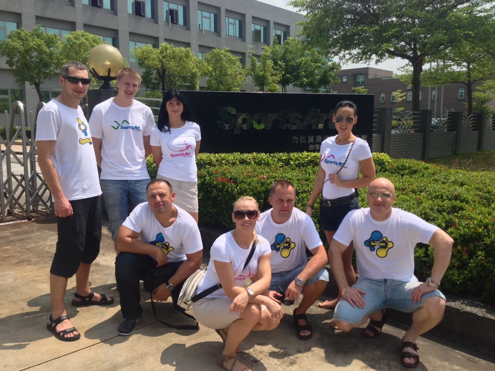 IMG z wizytą w fabryce SportsArt